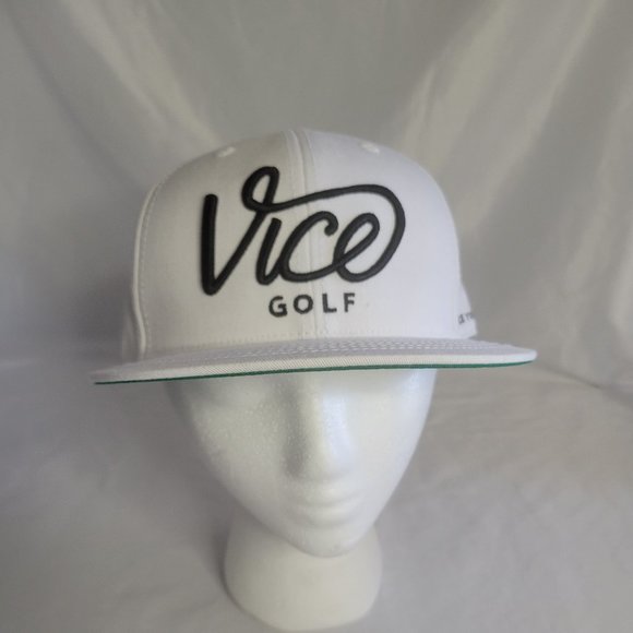Vice Golf Snapback White NWOT - Picture 1 of 8